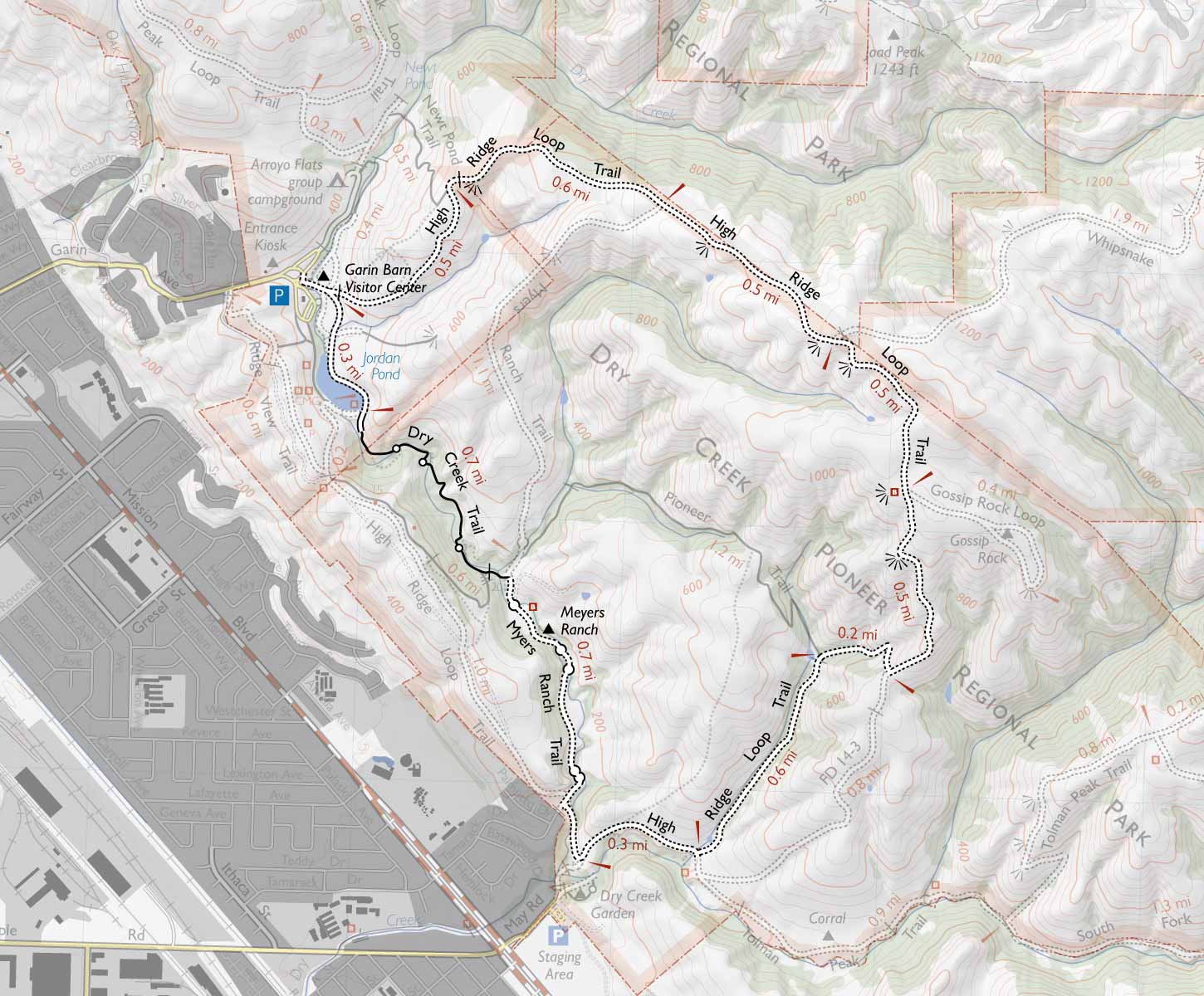 The High Ridge Loop Trail